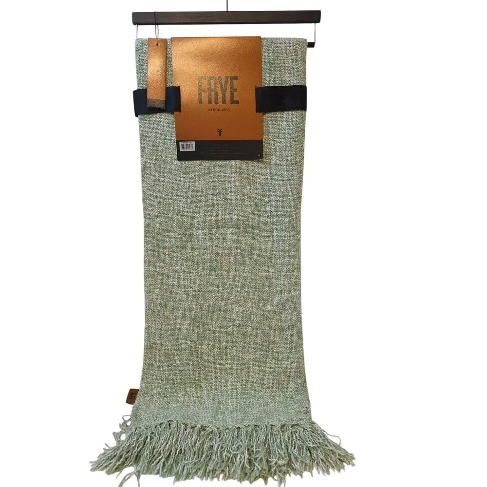 FRYE Fringe Oversized Throw Blanket 50 x 70